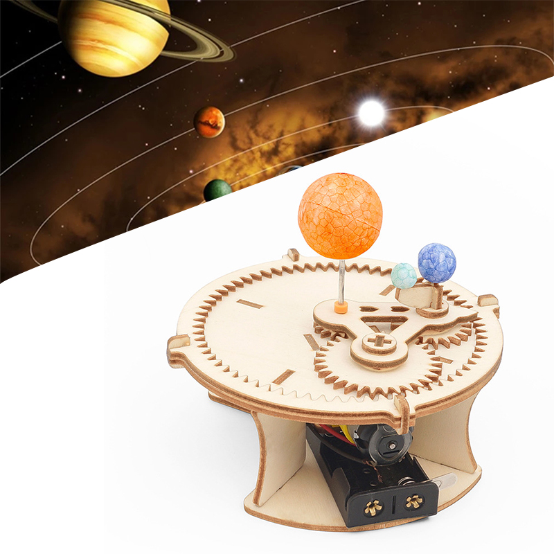 Model Kit Mecha - Solar System Astronomy Sun Earth Moon