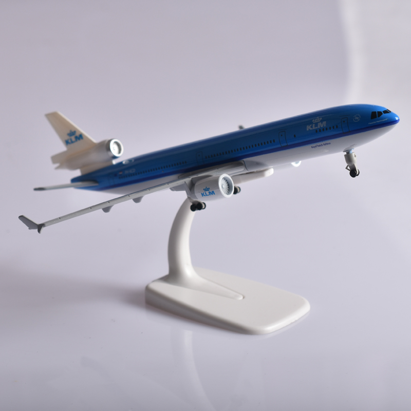 Model Kit Airplane - JASON TUTU 20CM KLM McDonnell Douglas