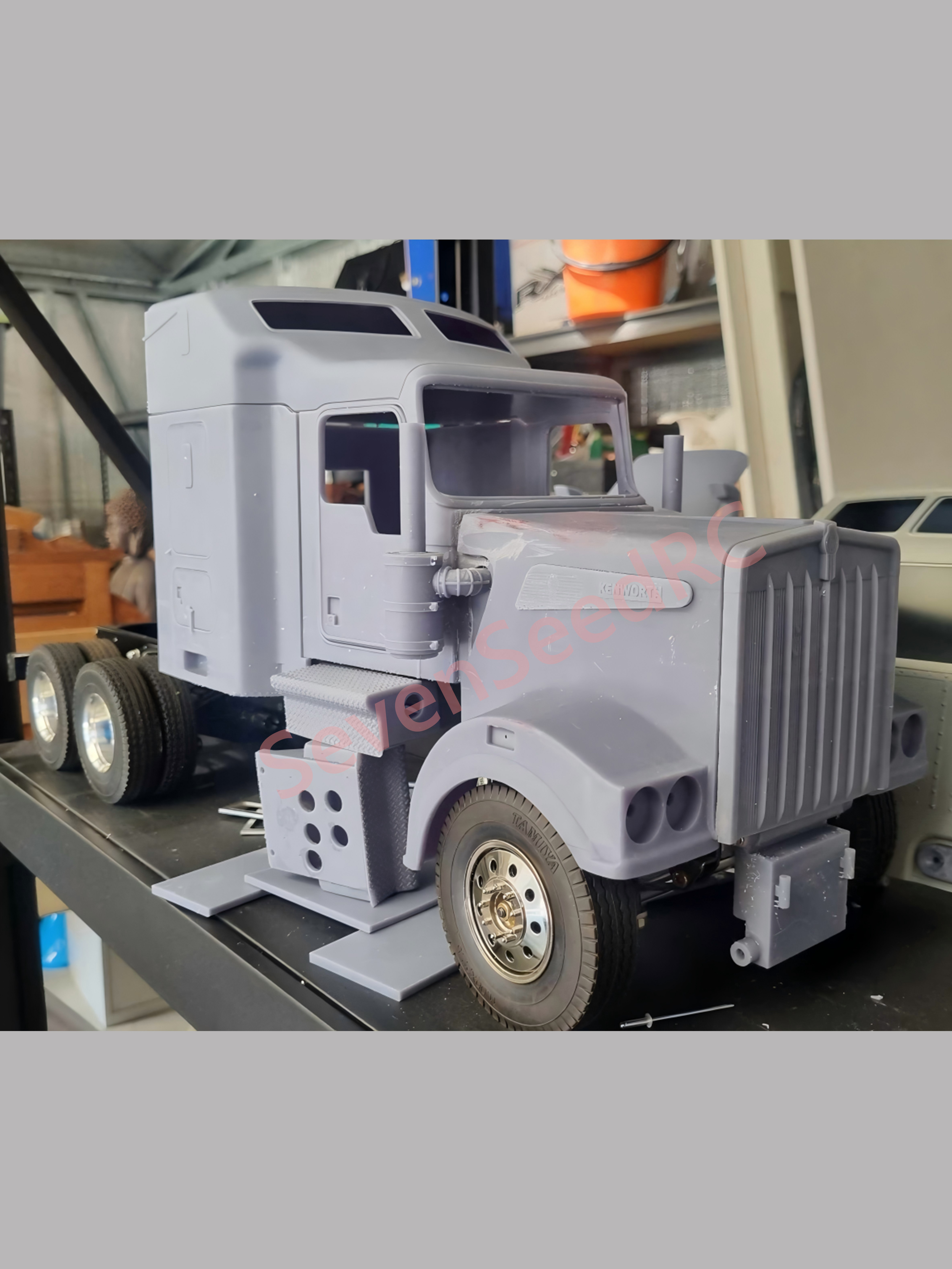Model Kit Jdm - 3d Printed Truck Cab Kit kenworth