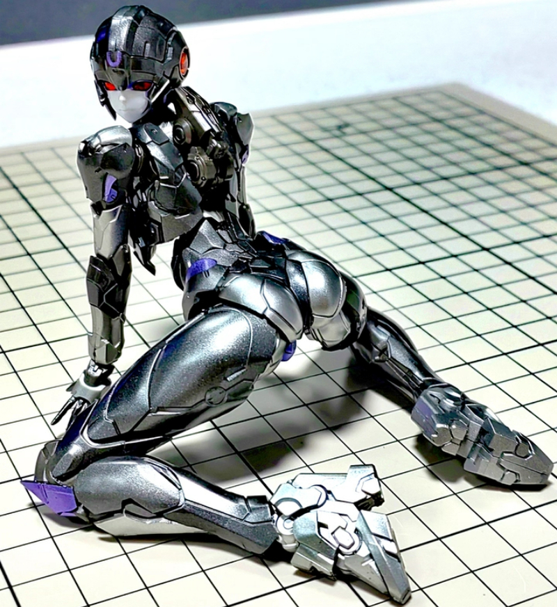 Model Kit Mecha - [Repaired Version] MD002B Black Arcee Premium