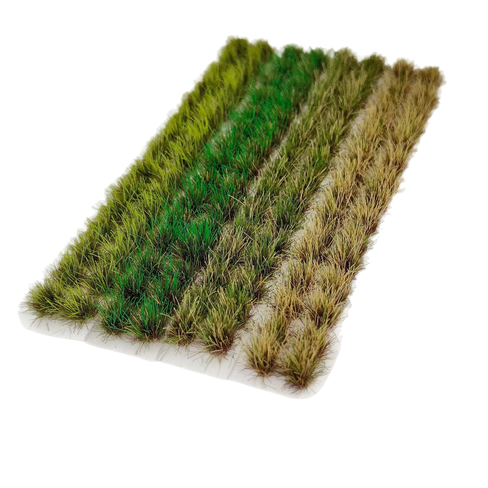 Model Kit Locomotive - Miniature Lawn Realistic Grass Cluster Scene