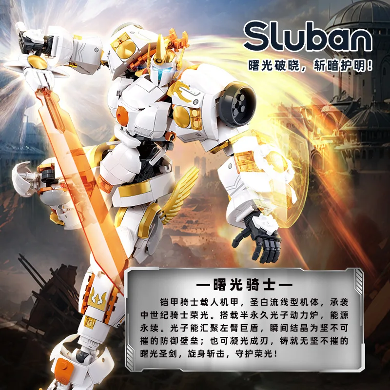 Little Lu Ban B1563 building b – Model Kit Mecha recenzja i cena