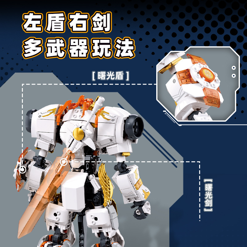 Little Lu Ban B1563 building b – Model Kit Mecha recenzja i cena