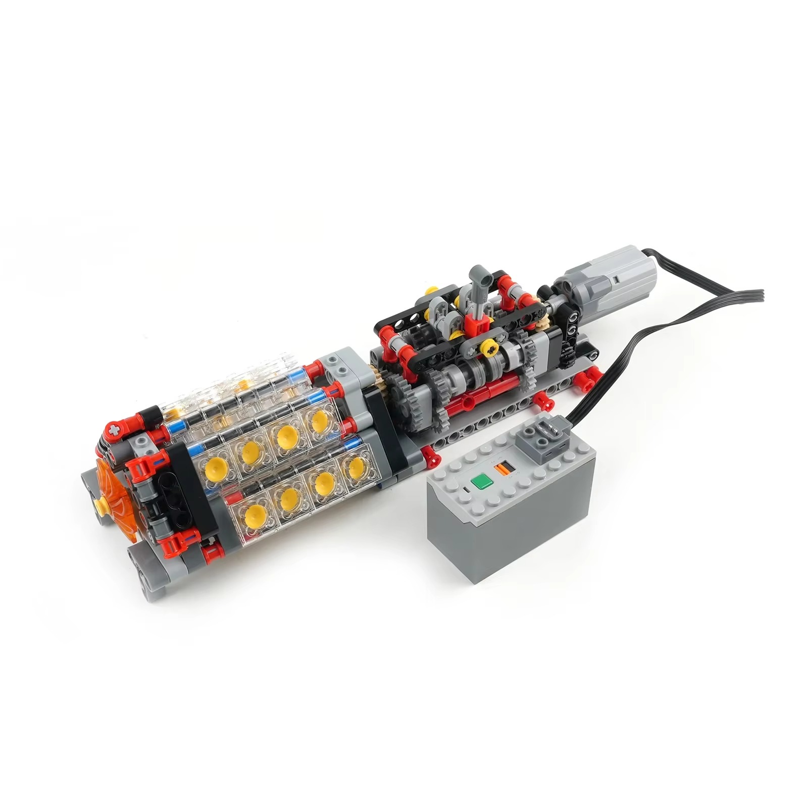 High-Tech Transparent V16 Engi – Model Kit Engine recenzja i cena