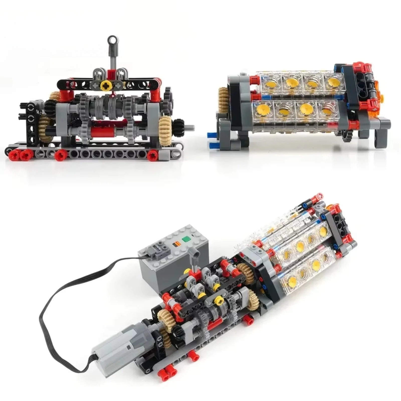High-Tech Transparent V16 Engi – Model Kit Engine recenzja i cena