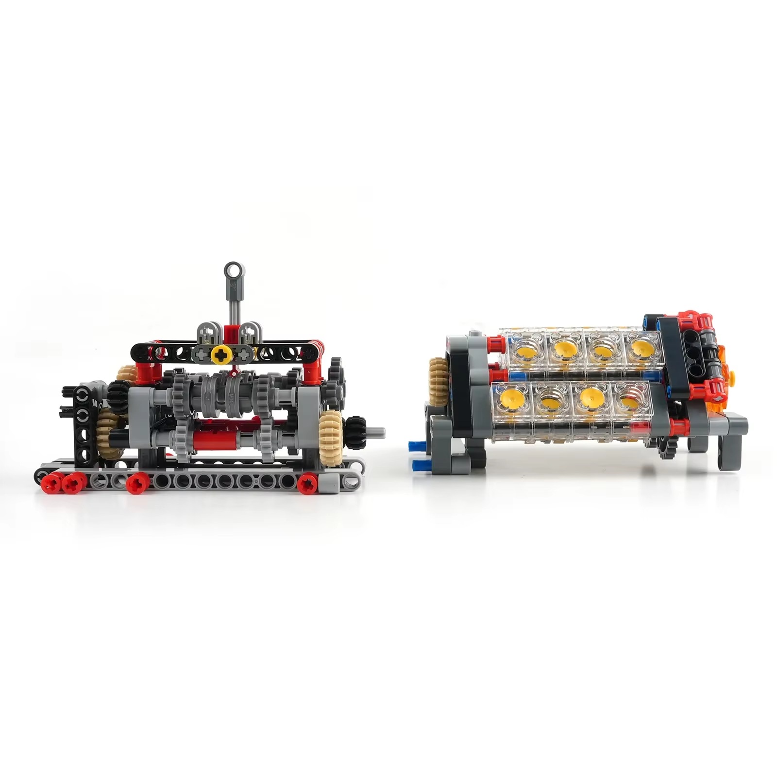 High-Tech Transparent V16 Engi – Model Kit Engine recenzja i cena
