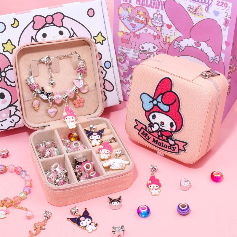 Sanrio Kuromi Beads Charm Brac – Model Kit Toy recenzja i cena
