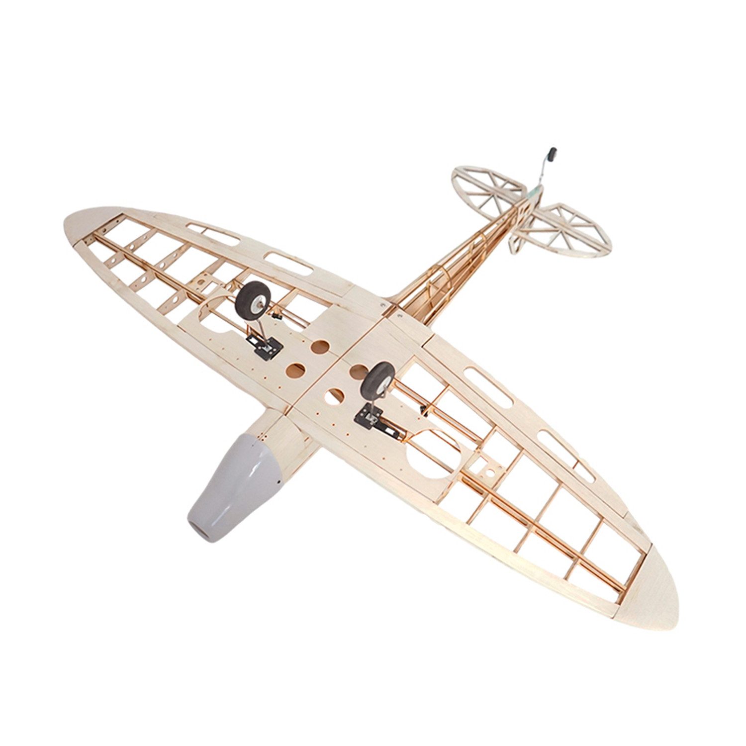 RC AirPlanes Laser Cut Balsa W – Model Kit Spitfire recenzja i cena