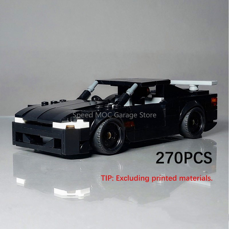 MOC Black 1990s JDM Sports Car – Model Kit Jdm recenzja i cena