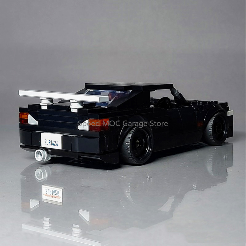 MOC Black 1990s JDM Sports Car – Model Kit Jdm recenzja i cena