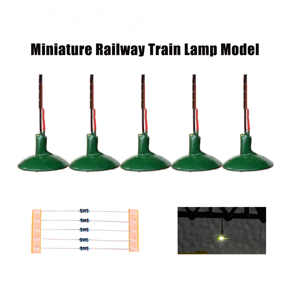 5PCS Miniature Wall Lamp Model – Model Kit Locomotive recenzja i cena