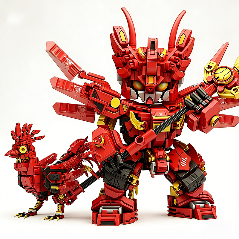 2in1 Mecha Building Blocks Tra – Model Kit Mecha recenzja i cena