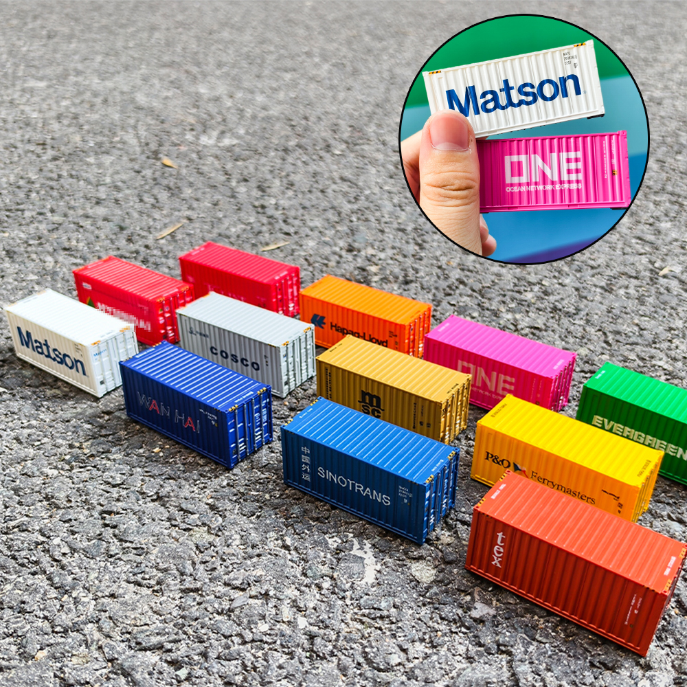 1PCS 20Feet Freight Container  – Model Kit Locomotive recenzja i cena
