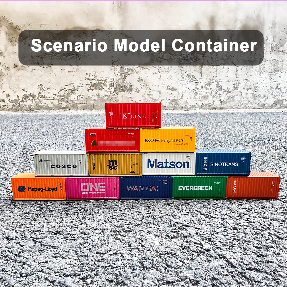 1PCS 20Feet Freight Container  – Model Kit Locomotive recenzja i cena