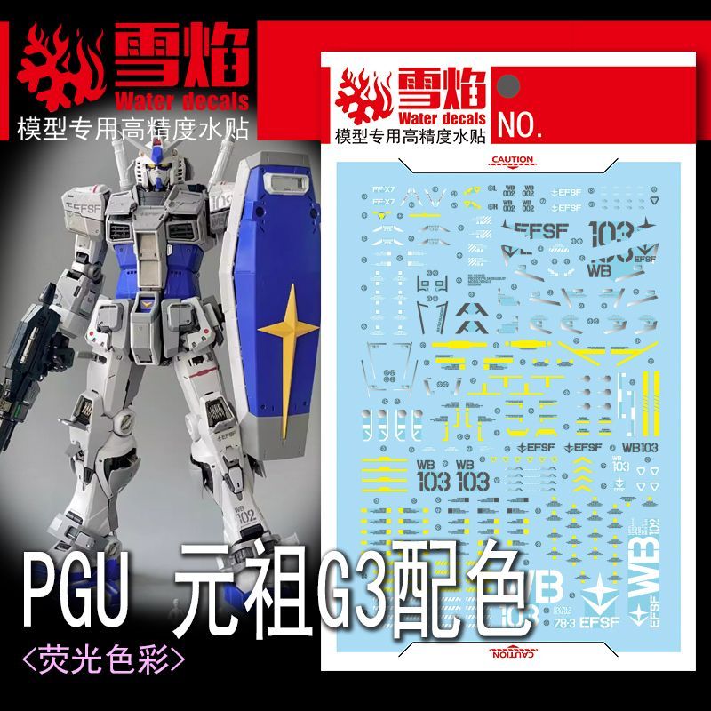 Model Decals  Studio PGU RX-78 – Model Kit Mecha recenzja i cena