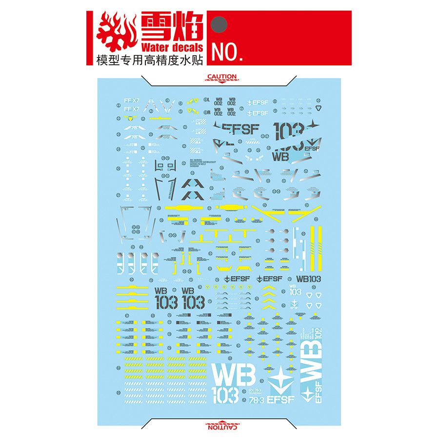 Model Decals  Studio PGU RX-78 – Model Kit Mecha recenzja i cena