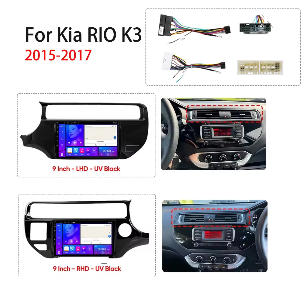 Android Car Radio For Kia RIO  – Model Kit Star Wars recenzja i cena