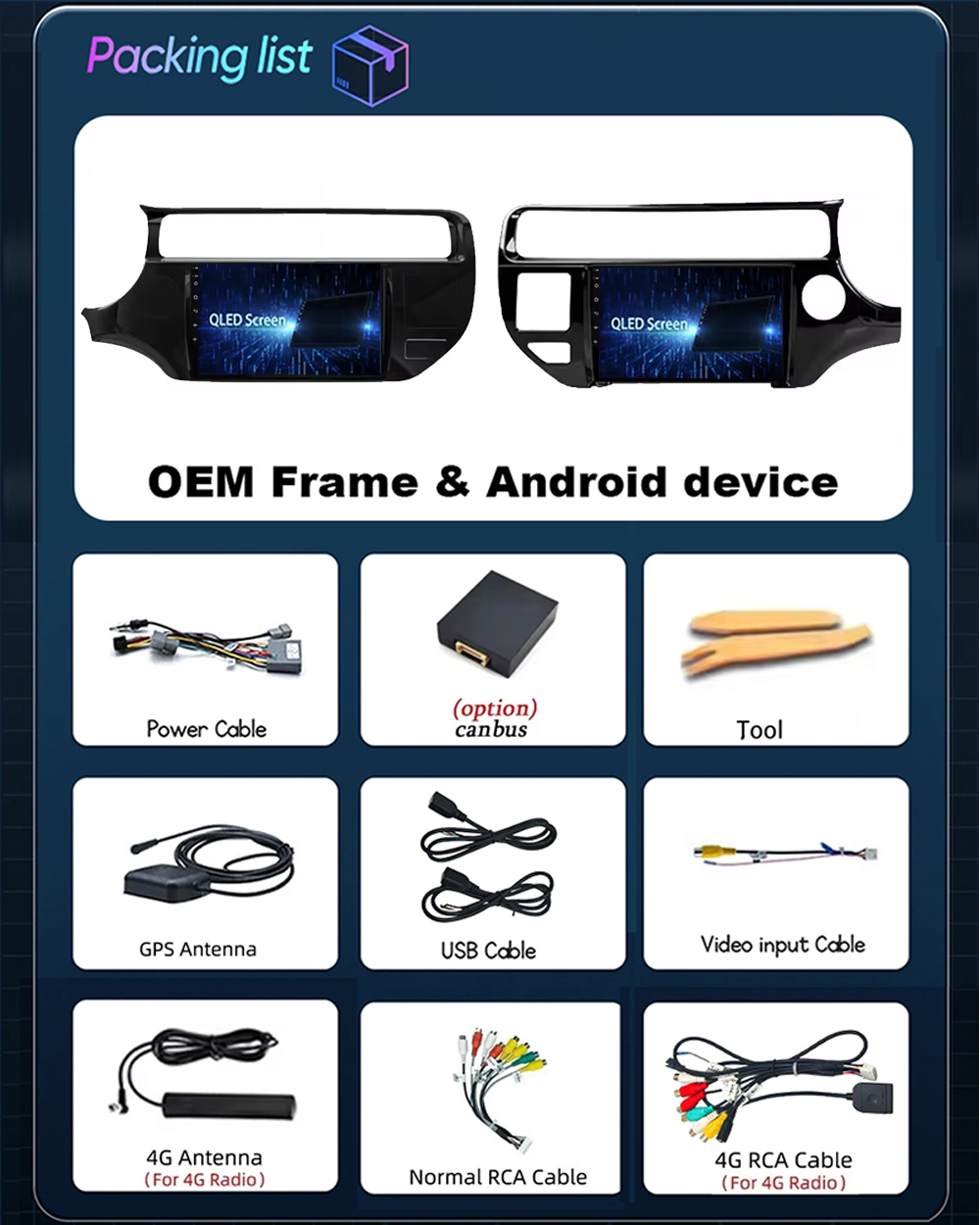 Android Car Radio For Kia RIO  – Model Kit Star Wars recenzja i cena