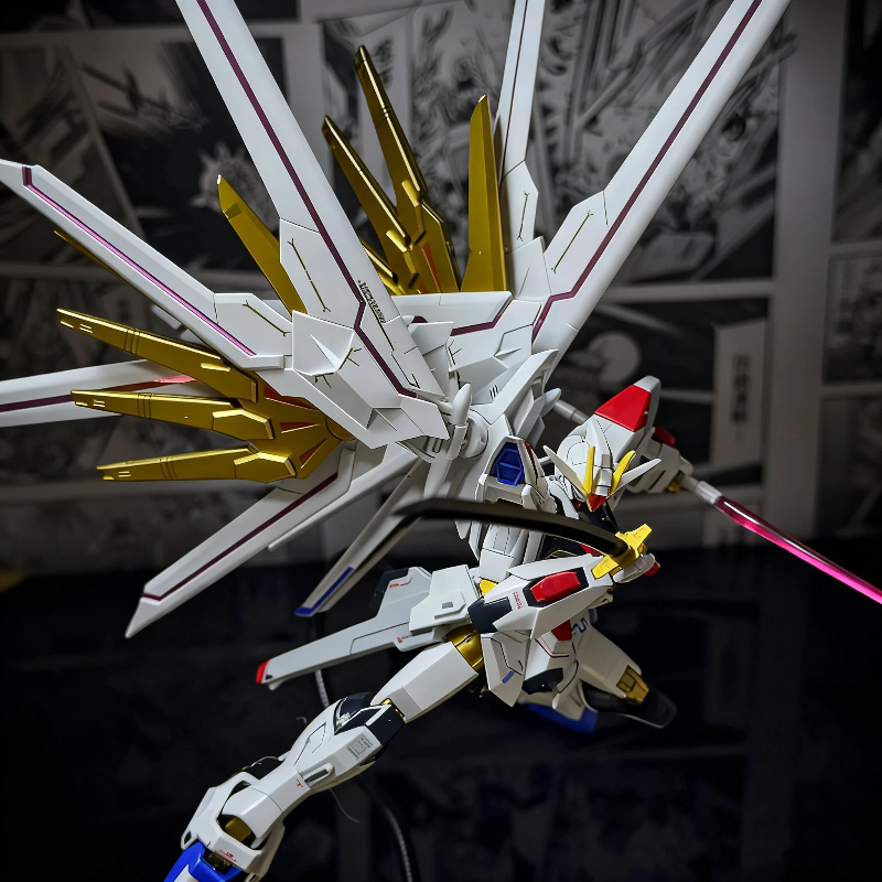 HG SEED 1/144 Mighty Strike Fr – Model Kit Obelisk recenzja i cena
