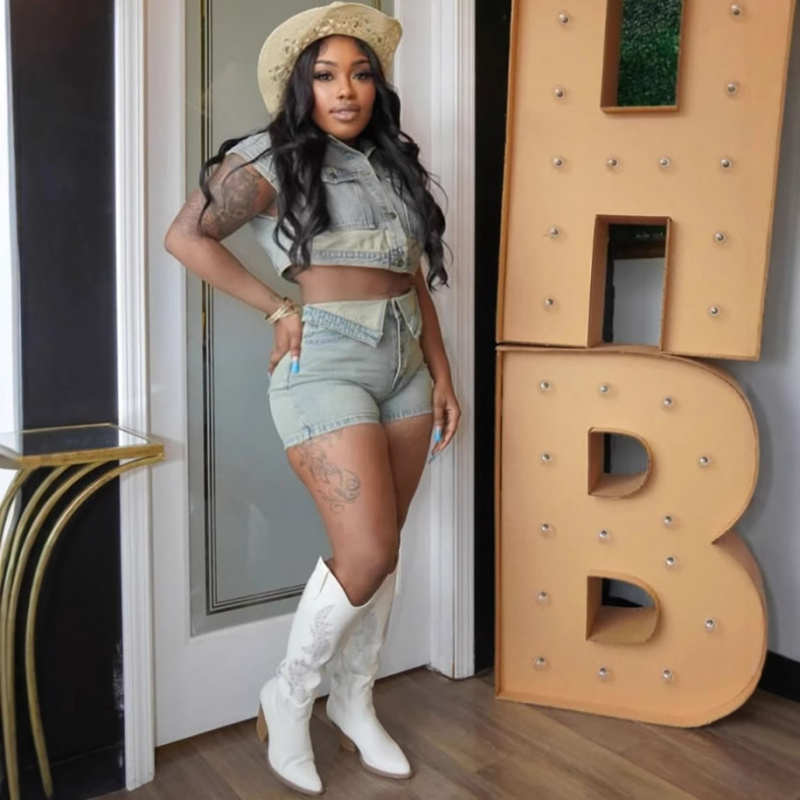 Women's Trendy Casual Jeans Se – Wash Effect Set recenzja i cena