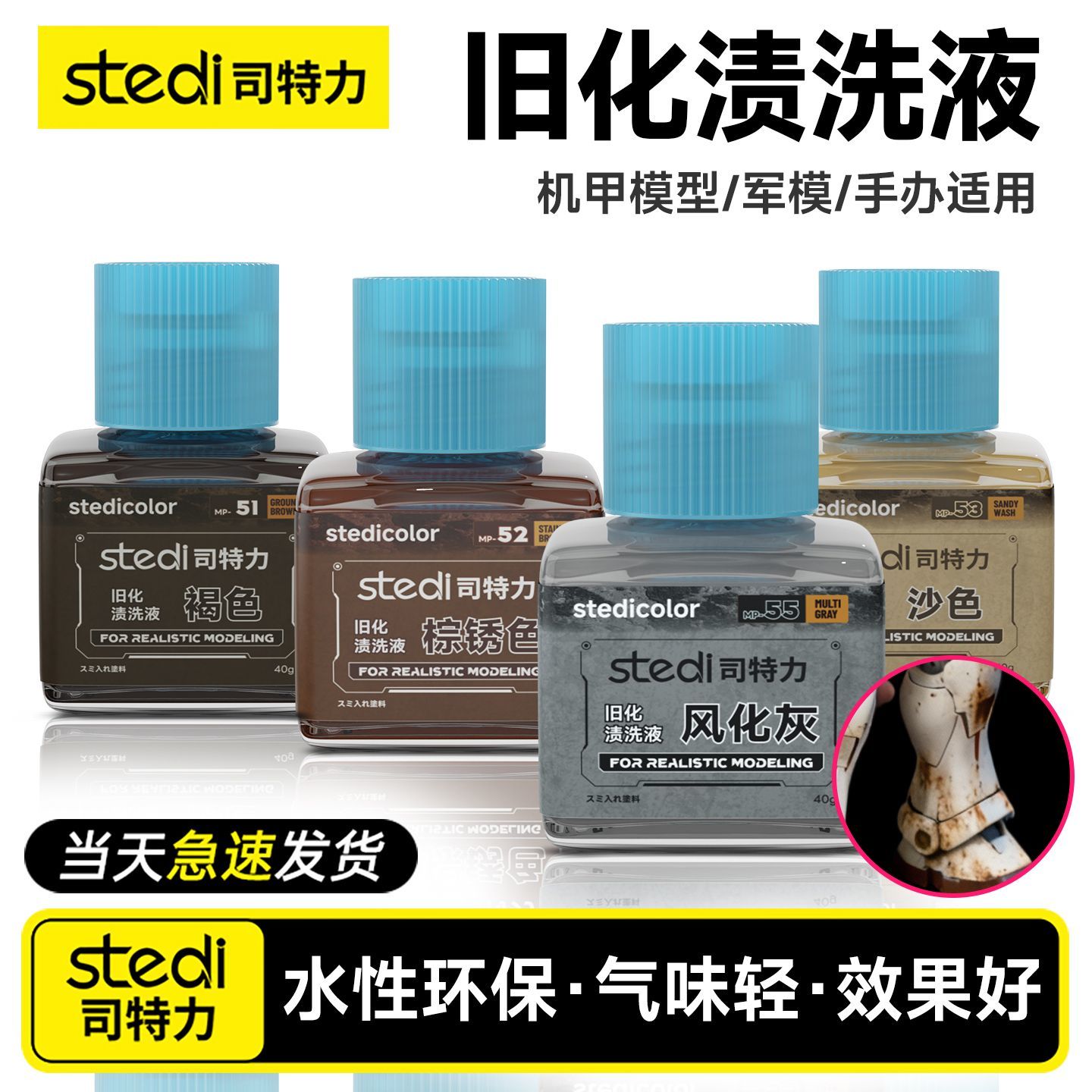 STEDI Weathering Solution - Re – Model Kit Mecha recenzja i cena