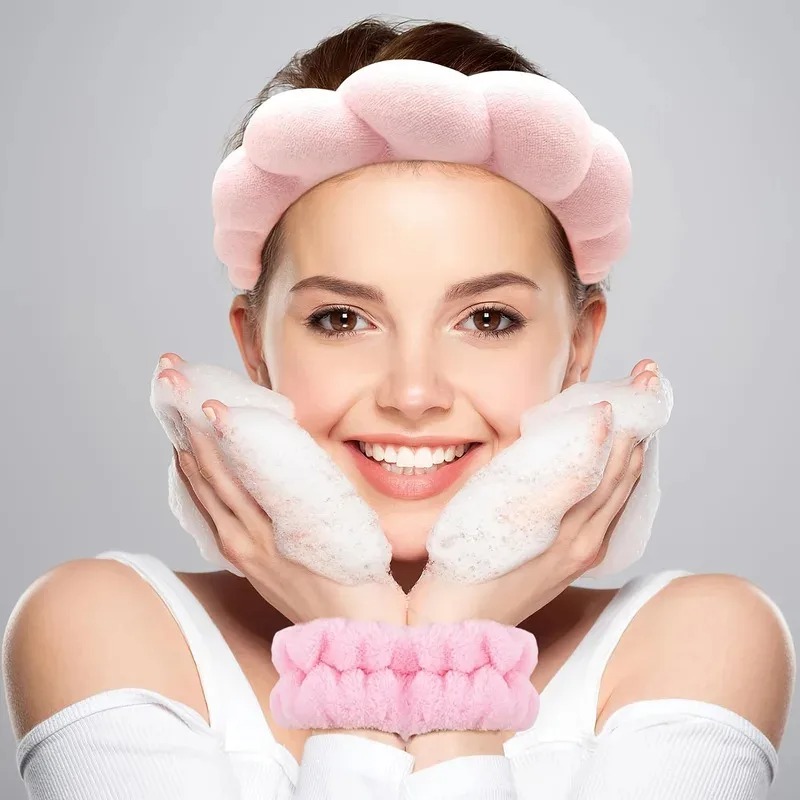 3PCS Twisted Foam Hair Band Se – Wash Effect Set recenzja i cena