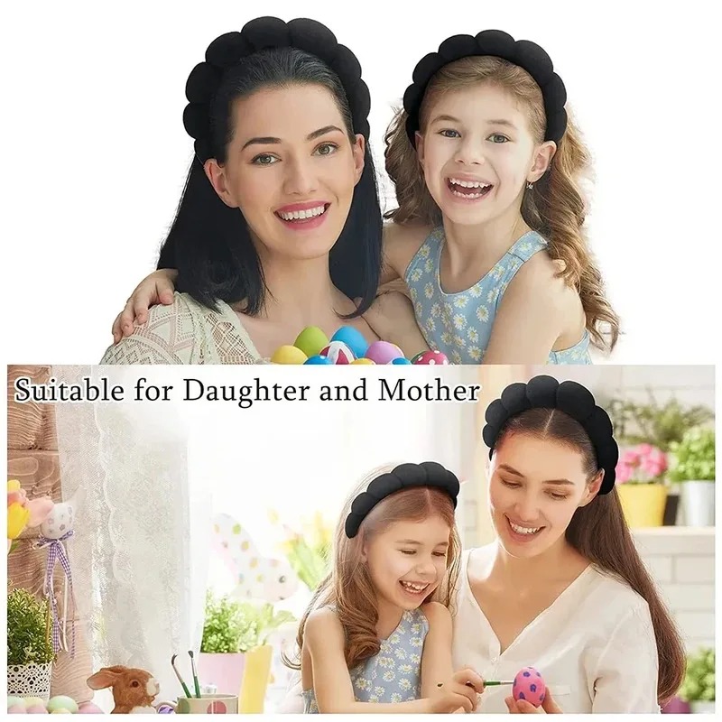 3PCS Twisted Foam Hair Band Se – Wash Effect Set recenzja i cena