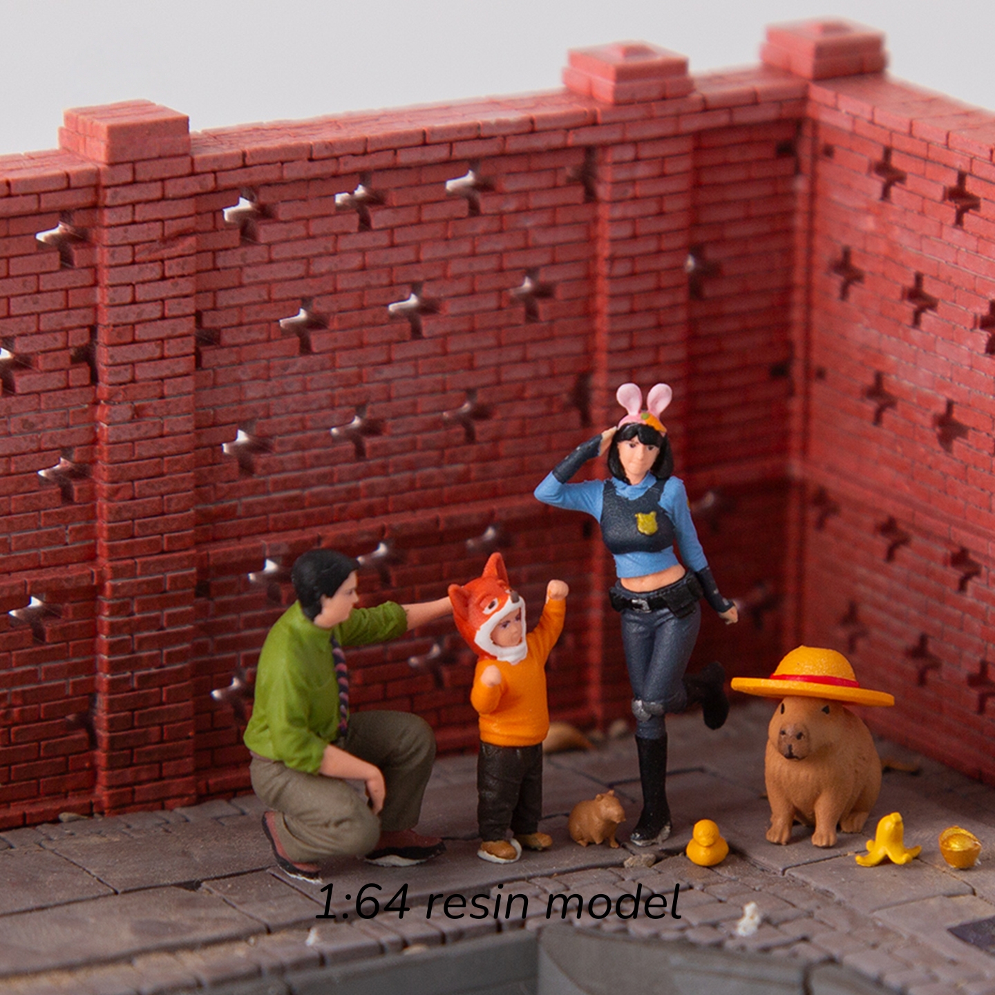 1:64 Scale miniature figures d – Model Kit Toy recenzja i cena