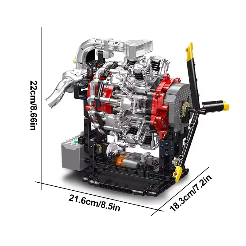 Mould King 10211 Star Aero Eng – Model Kit Engine recenzja i cena