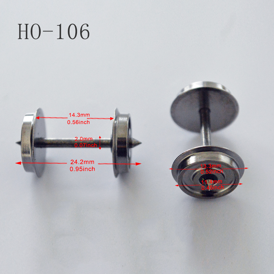 HO 1:87 Metal wheels for Model – Model Kit Locomotive recenzja i cena