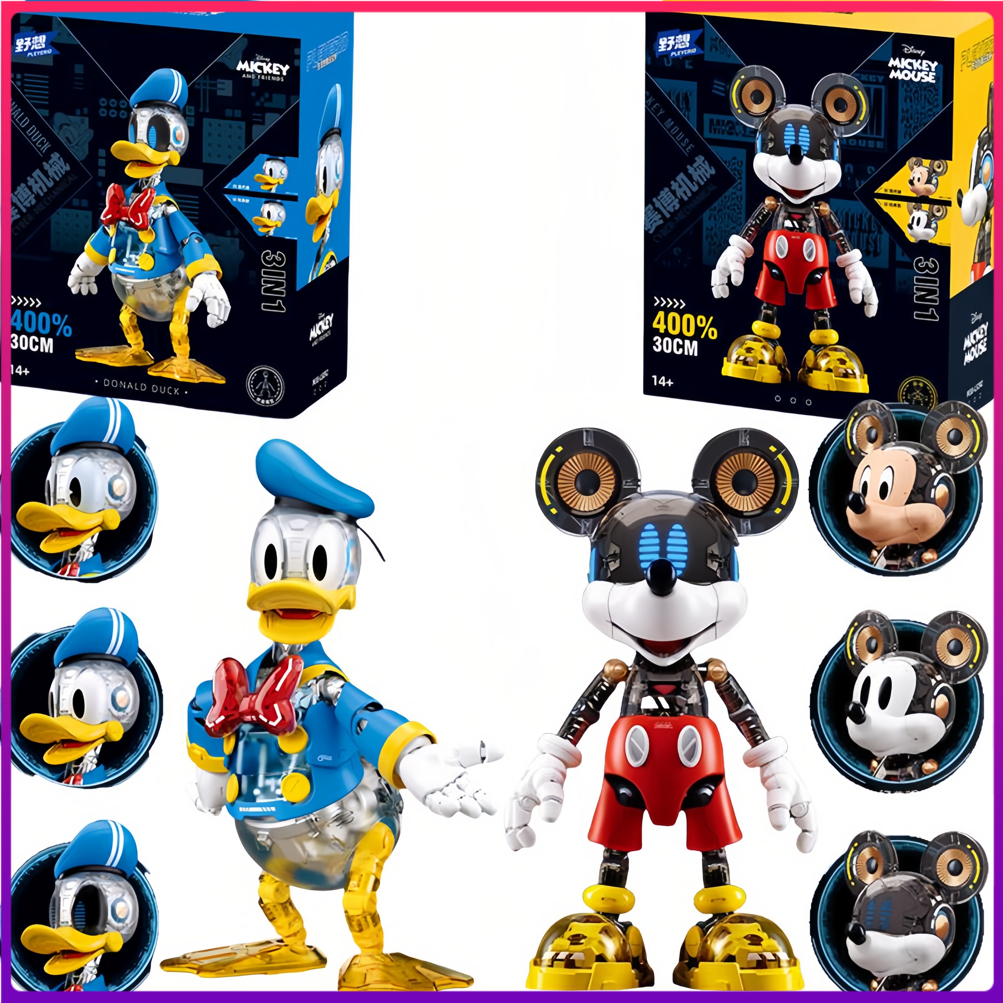 Anime Character Cyber Mickey D – Model Kit Toy recenzja i cena