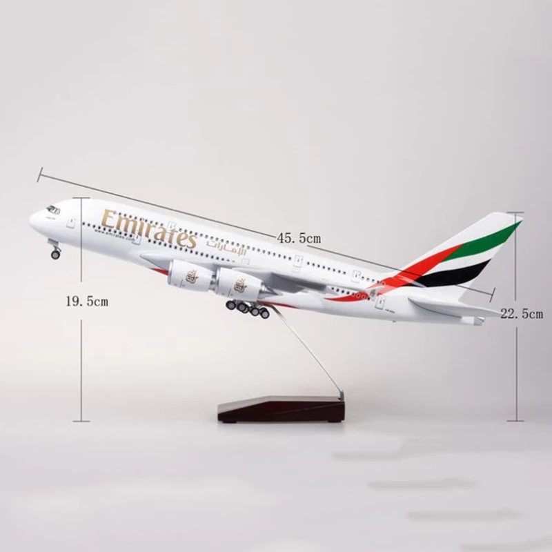 New Emirates A380 Model Plane  – Model Kit Airplane recenzja i cena