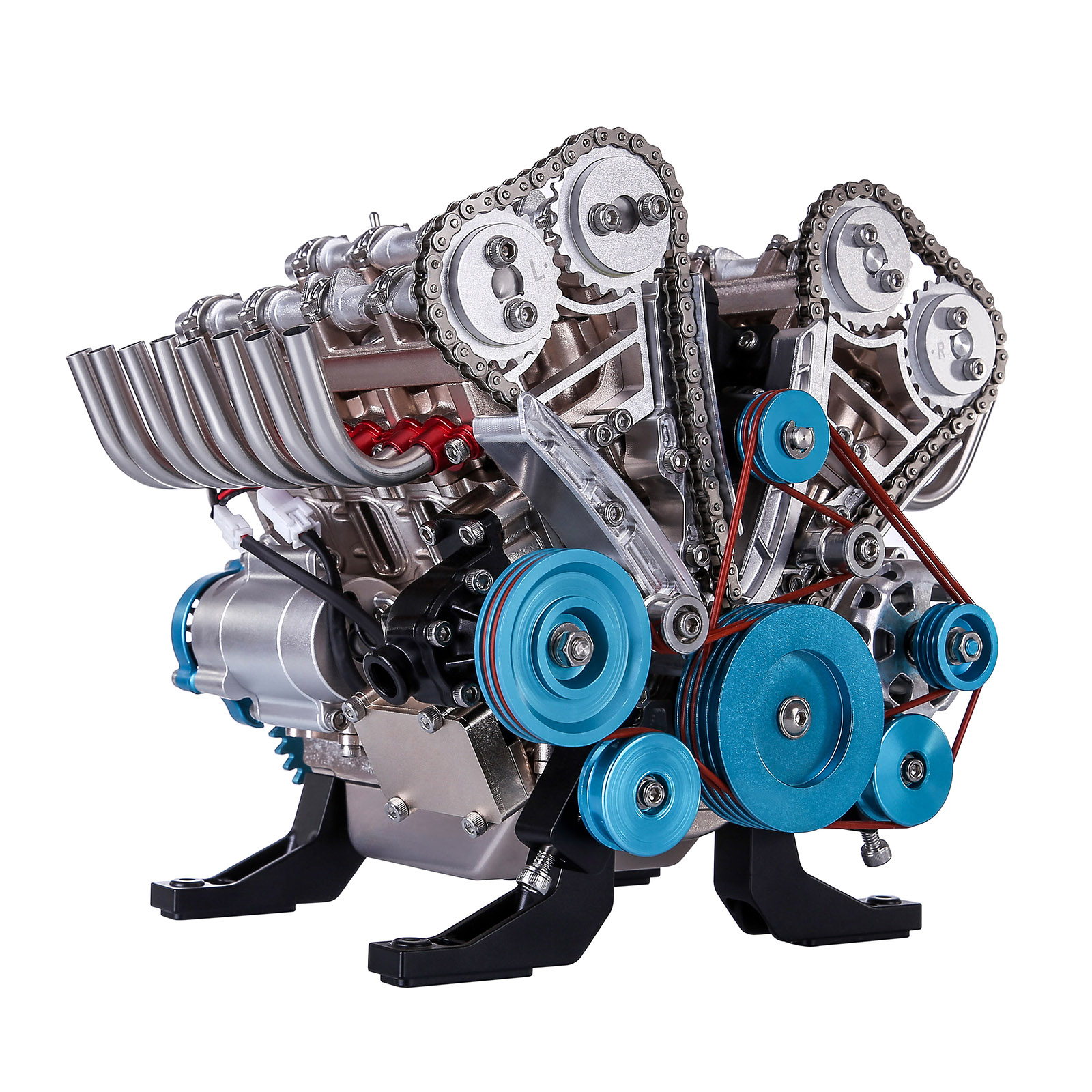 500+Pcs DIY V8 Engine Model Me – Model Kit Engine recenzja i cena