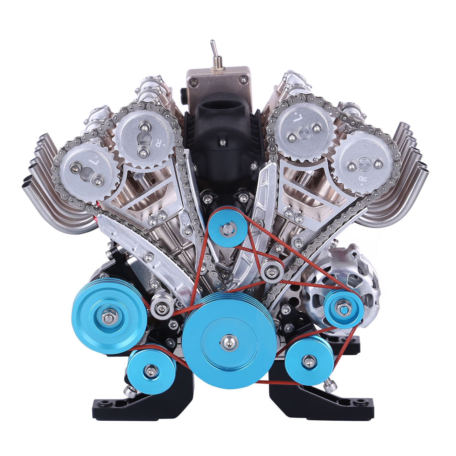500+Pcs DIY V8 Engine Model Me – Model Kit Engine recenzja i cena