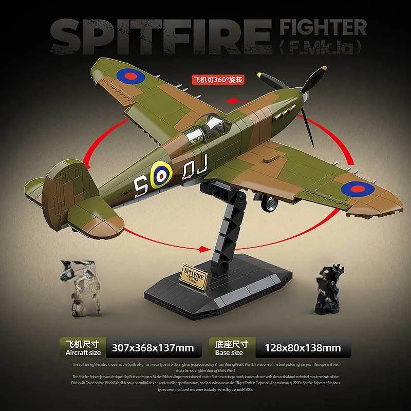 UK Spitfire Fighter Military P – Model Kit Spitfire recenzja i cena