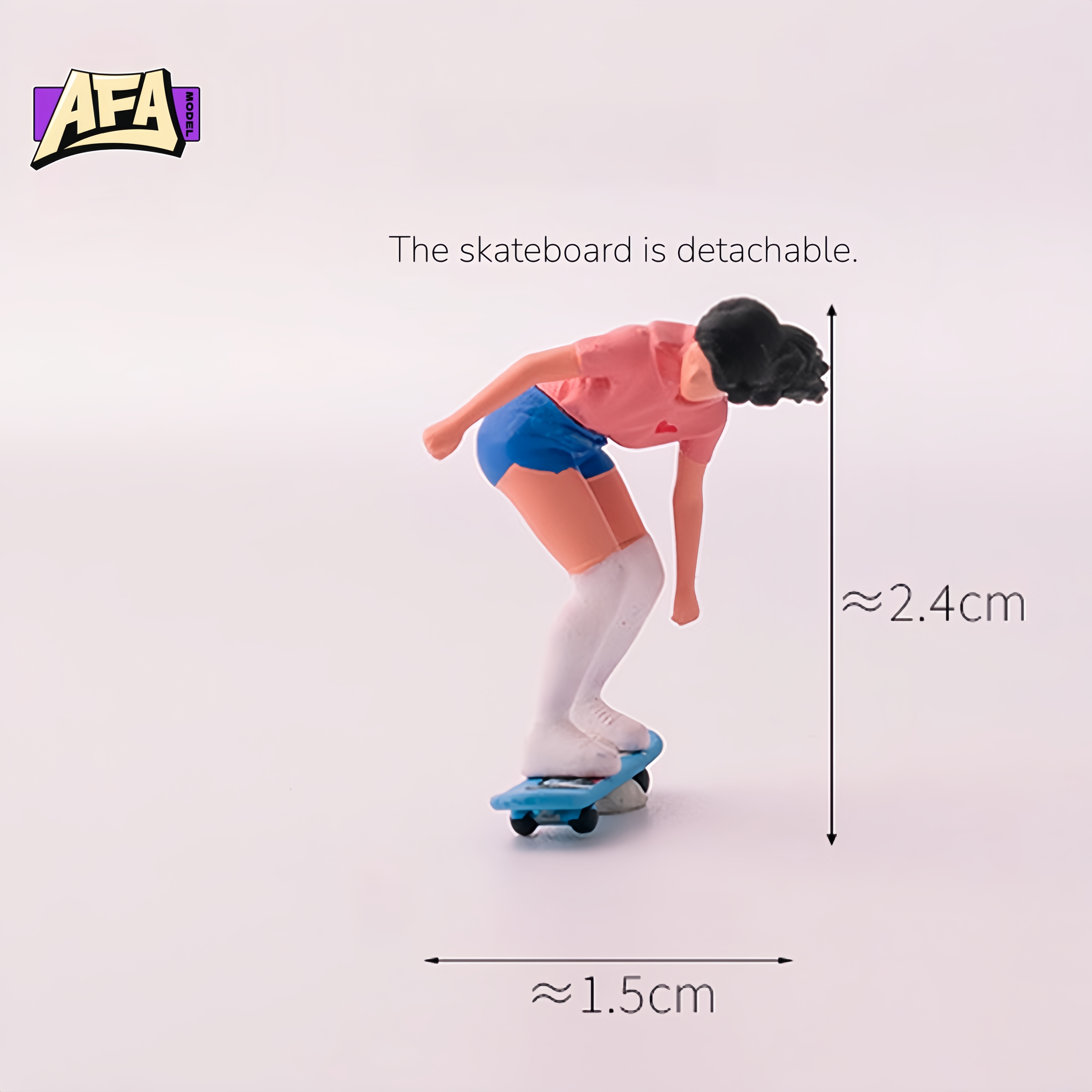 1 64 resin diorama skate Minia – Model Kit Toy recenzja i cena