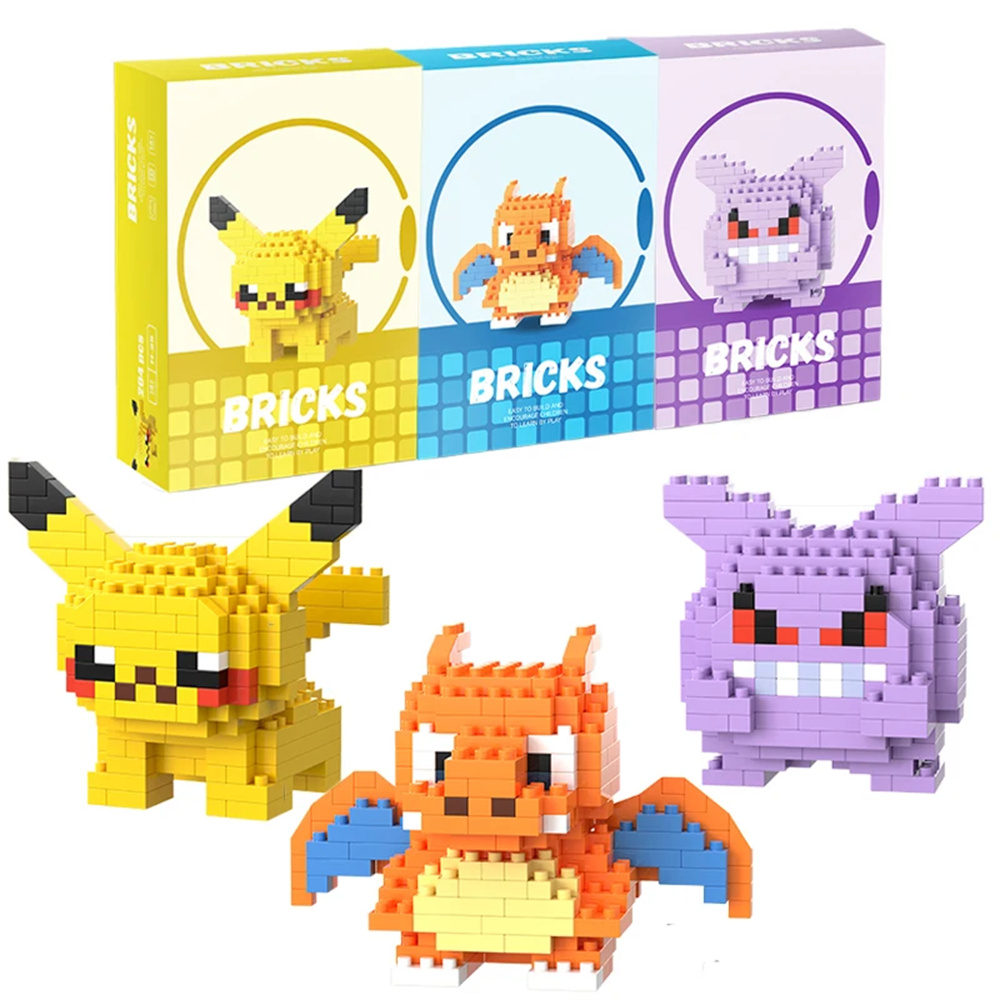 Pokemon Micro Building Blocks  – Model Kit Toy recenzja i cena