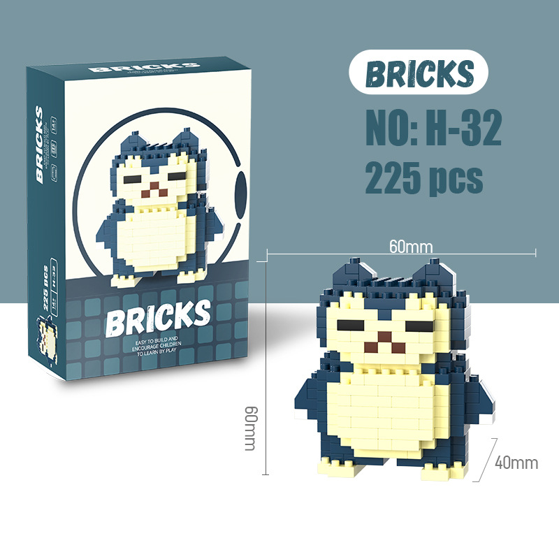 Pokemon Micro Building Blocks  – Model Kit Toy recenzja i cena