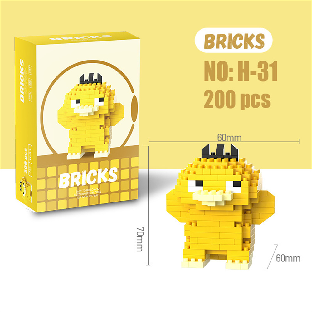 Pokemon Micro Building Blocks  – Model Kit Toy recenzja i cena