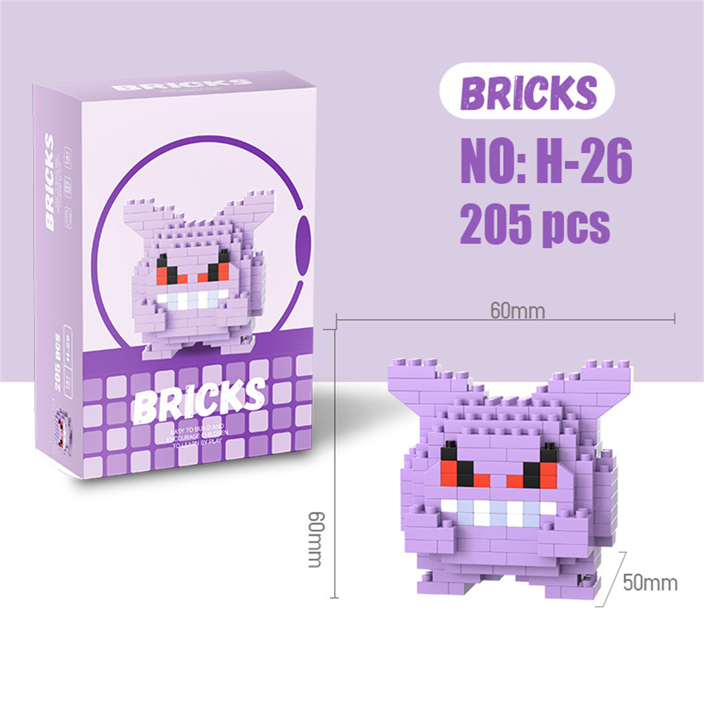 Pokemon Micro Building Blocks  – Model Kit Toy recenzja i cena
