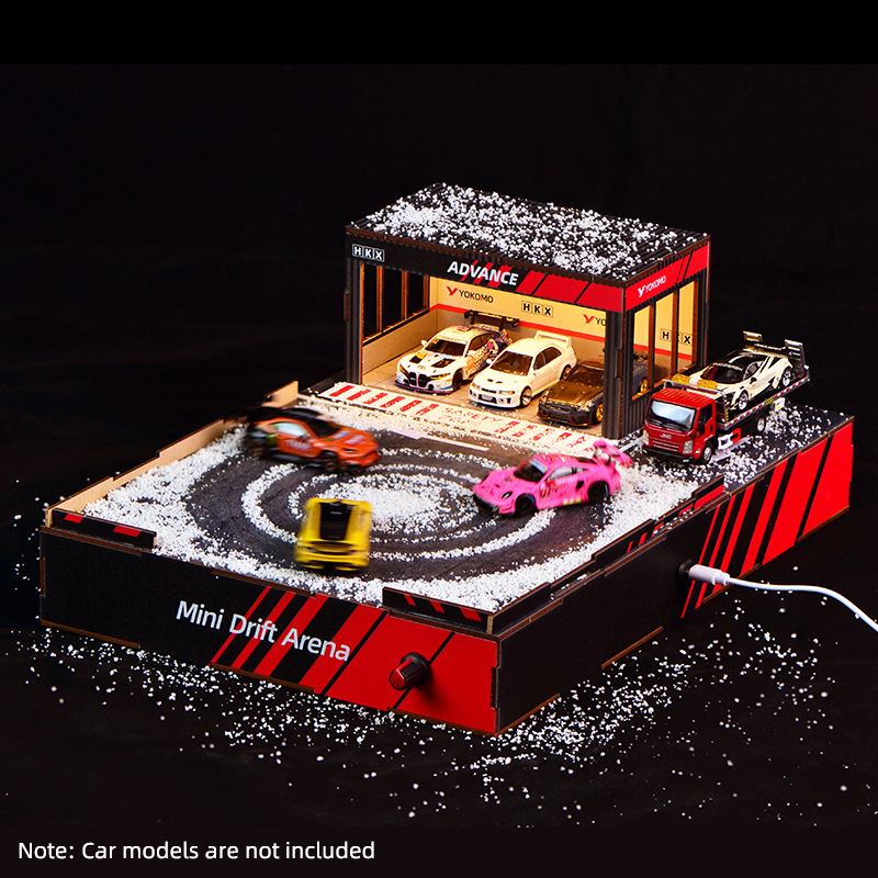 1:64 Scale DIY Drift Track Dio – Model Kit Toy recenzja i cena