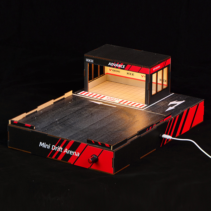 1:64 Scale DIY Drift Track Dio – Model Kit Toy recenzja i cena