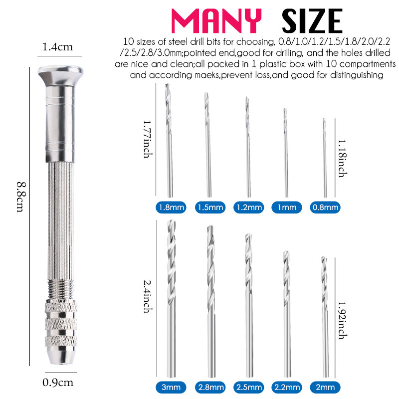 Mini Hand Resin Drill Pin Vise – Pin Vice Micro recenzja i cena