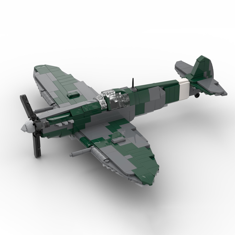 559 Pcs Customize Build Blocks – Model Kit Spitfire recenzja i cena