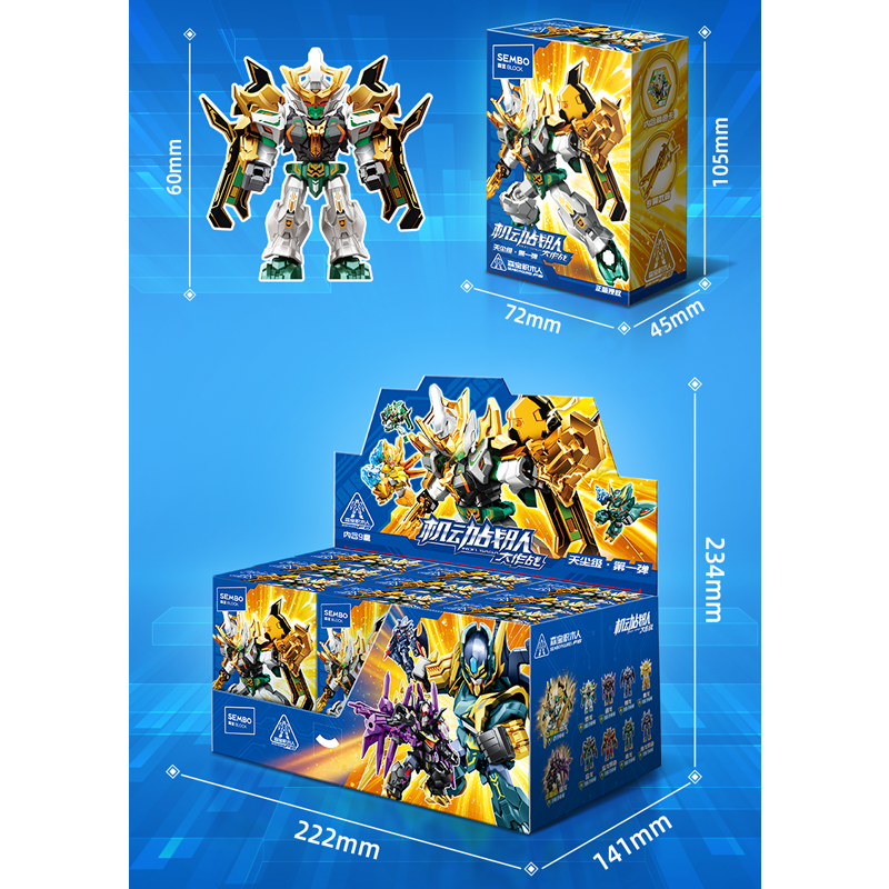 Genuine Sembo Block Iron Saga  – Model Kit Mecha recenzja i cena