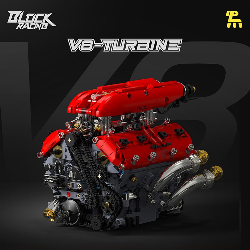 T5011 V8 Turbo Engine Model El – Model Kit Locomotive recenzja i cena