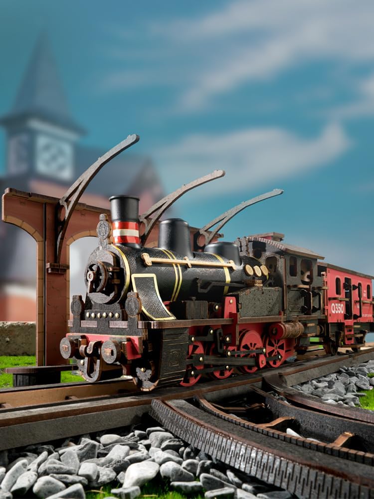 Robotime Steam Train Model Kit – Model Kit Locomotive recenzja i cena