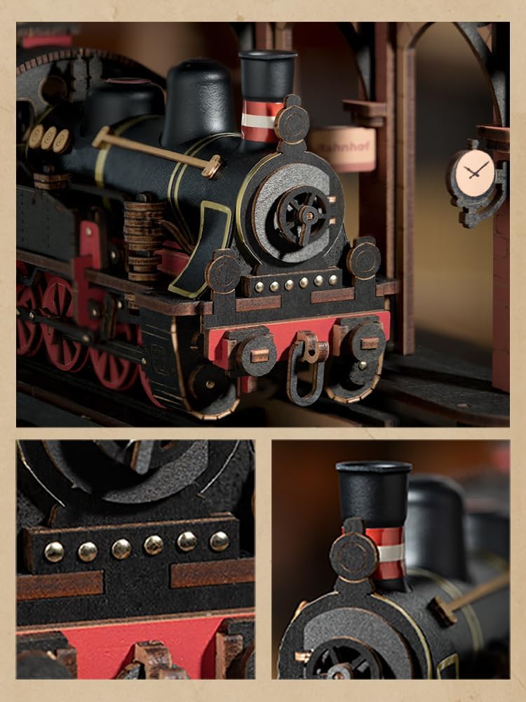Robotime Steam Train Model Kit – Model Kit Locomotive recenzja i cena