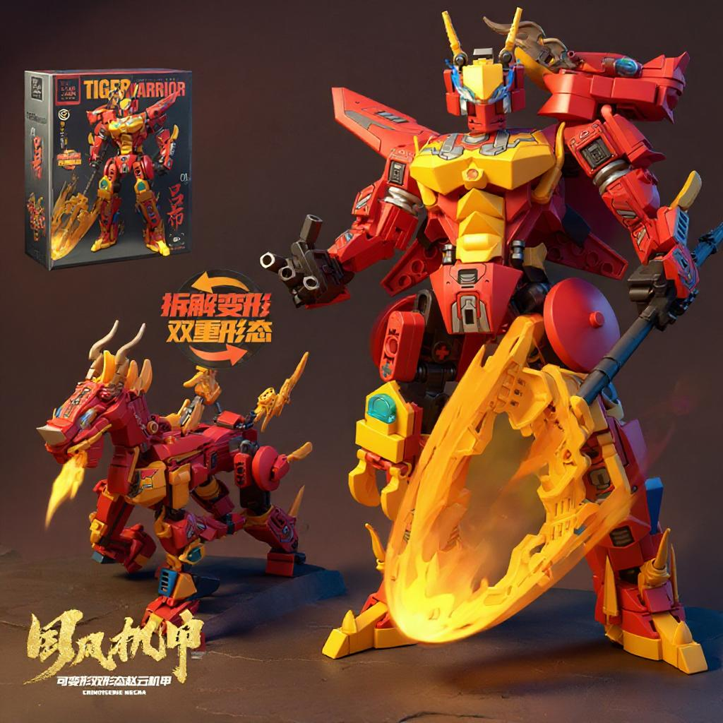 Kirin Building Blocks Mecha Bu – Model Kit Mecha recenzja i cena