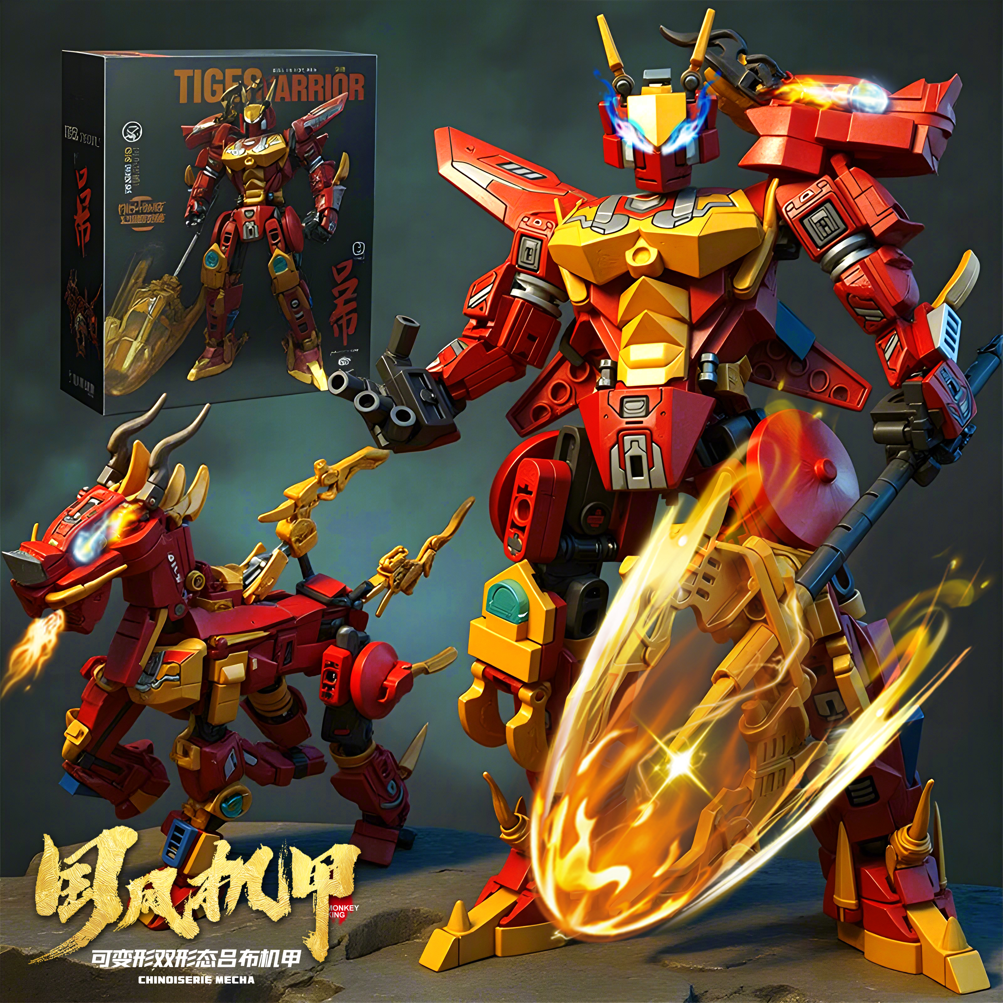 Kirin Building Blocks Mecha Bu – Model Kit Mecha recenzja i cena